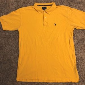 Yellow Ralph Lauren polo 100% cotton
